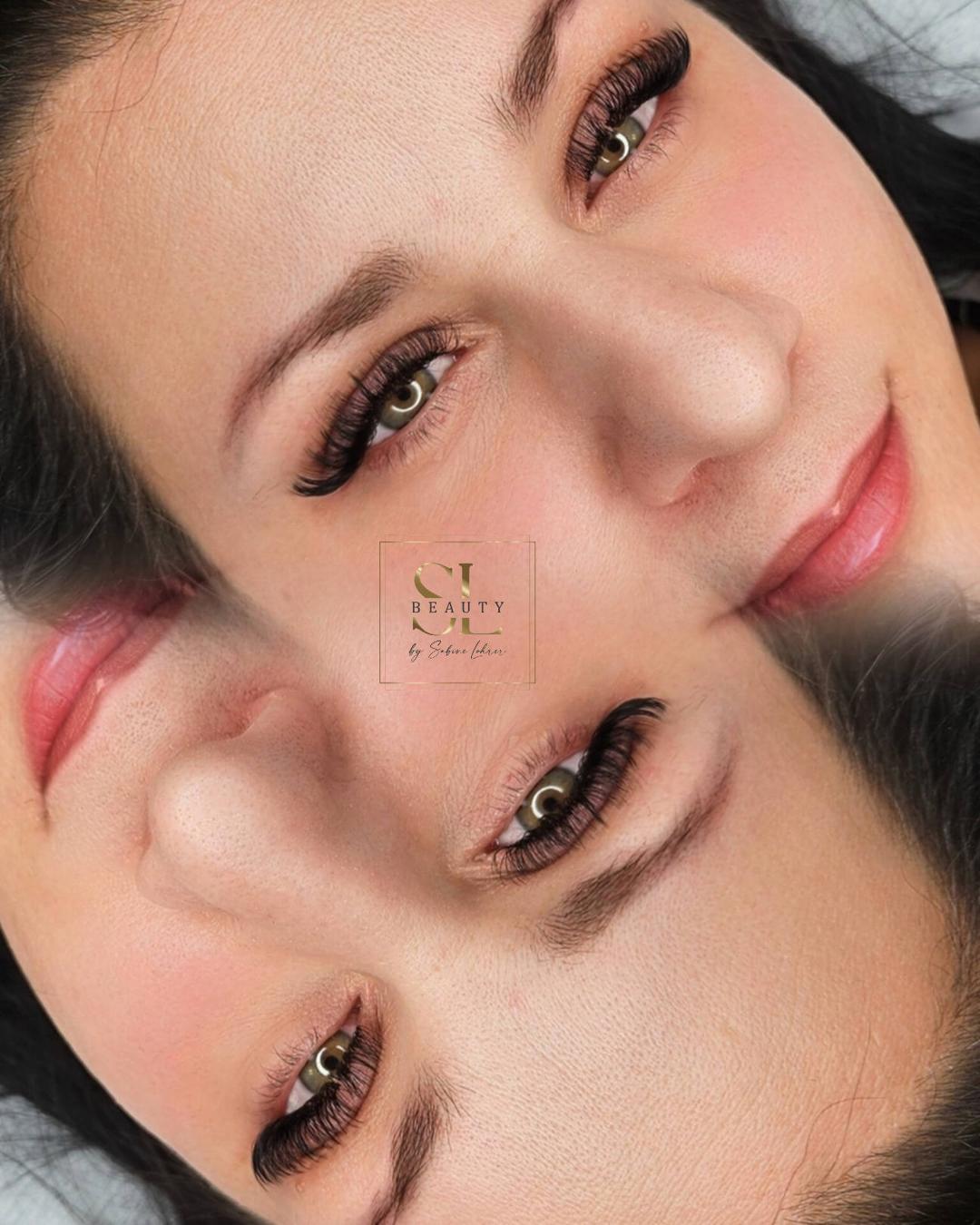 Lash- und Browlook von SL Beauty